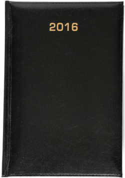 Kalendarz 2016 A5 książkowy Baladek czarny