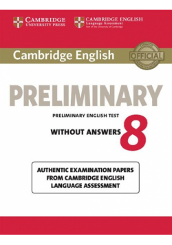 Cambridge English Preliminary 8 Student's Book without Answers