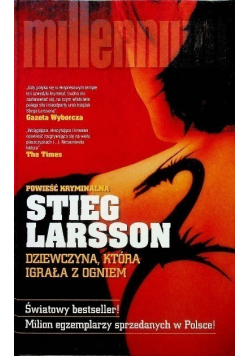 Larsson Stieg - Dziewczyna, która igrała z ogniem