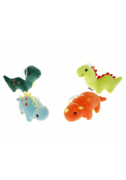 Brelok pluszowy dinozaur 15cm (12szt)