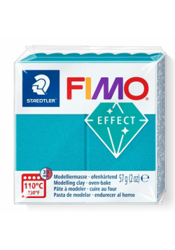 Masa termoutwardzalna Fimo 57g turkusowy metal