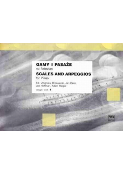 Gamy i pasaże na fortepian 1