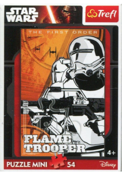 Puzzle 54 Mini Star Wars VII Flame Trooper