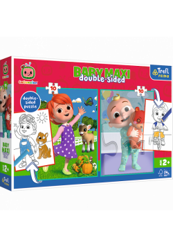 Puzzle 2x10 Baby maxi Cocomelon przyjaciele 43008