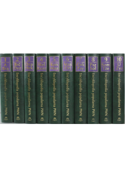Encyklopedia popularna PWN Tom 1 do 10
