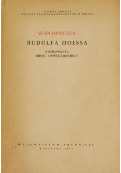 Wspomnienia Rudolfa Hossa