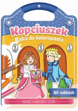 Bajka do kolorowania Kopciuszek