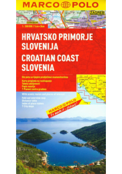 Wybrzeże Dalmatyńskie 1:300 000