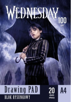 Blok rysunkowy A4/20K Wednesday (10szt) ASTRA
