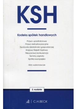 Kodeks spółek  handlowych oraz ustawy towarzyszące