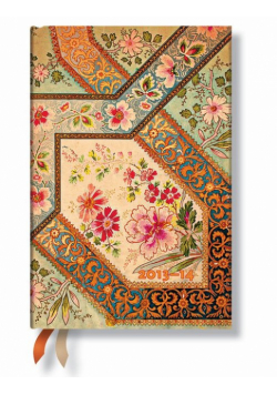Kalendarz 2015 Filigree Floral Ivory Mini Horizontal