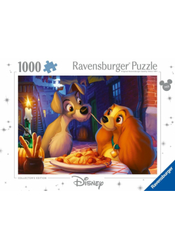 Puzzle 1000 Disney Classics Zakochany kundel