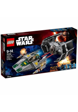 Lego Star Wars TIE Advanced kontra myśliwiec A-Wing