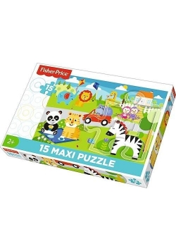 Puzzle 15 maxi Piknik z przyjaciółmi TREFL