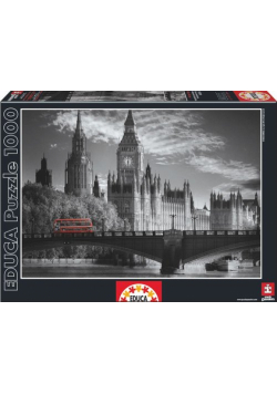Puzzle Londyński autobus 1000
