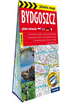Plastic map Bydgoszcz 1: 20 000