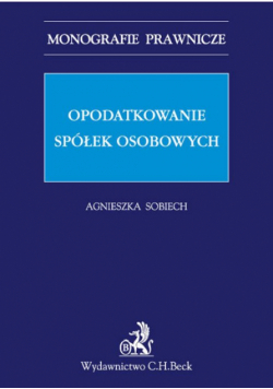 Opodatkowanie spółek osobowych