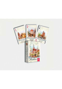 Kraków Akwarele talia 55 listków