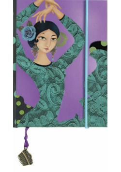 Notatnik ozdobny 0021-02 FLAMENCO MINI Bulerias