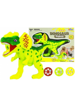 Projektor Dinozaur + pisaki 18 obrazków Malowanie