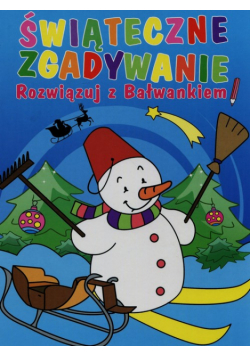 Świąteczne zgadywanie Rozwiązuj z Bałwankiem