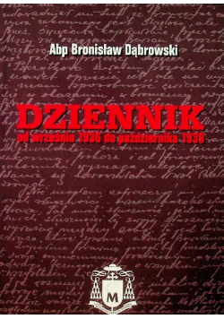 Dziennik od września 1936 do października 1939