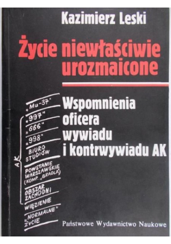 Życie niewłaściwie urozmaicone