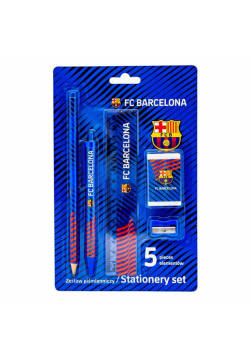 Zestaw piśmienniczy 5el FC Barcelona ASTRA