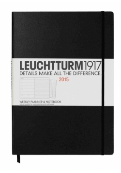 Kalendarz 2015 z notatnikiem Master Leuchtturm1917 tygodniowy