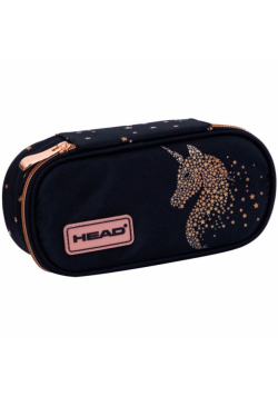 Piórnik owalny Head Golden Effect Classy Gold