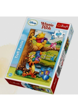 Kubuś Puchatek Puzzle 60 Małe co nieco