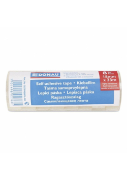 Taśma biurowa 18mmx33m (8szt)