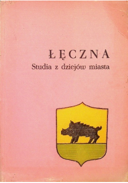 Łęczna Studia z dziejów miasta