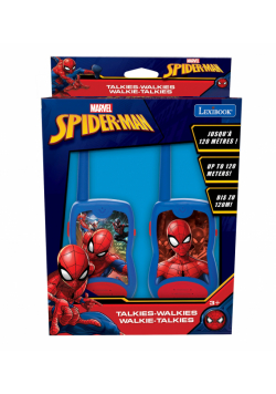 Krótkofalówki walkie talkie Spider-Man ze sprzączką TW12SP