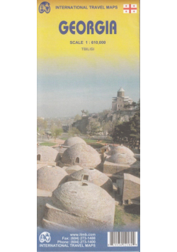 Gruzja mapa 1:610 000, ITMB