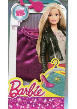 Barbie Ubranko top dla Barbie różowy