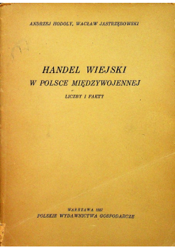 Handel wiejski w Polsce Międzywojennej