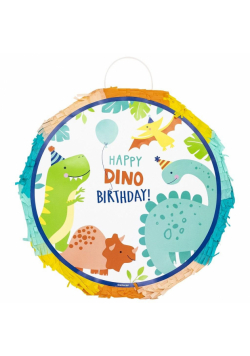 Piniata do rozciagania Happy Dinosaur 34,9x35,2cm