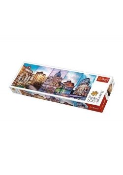 Puzzle 500 Panorama - Podróż do Włoch TREFL