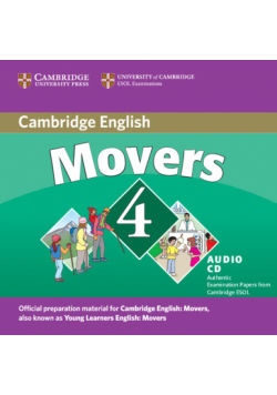 Cambridge Young Learners English Tests Movers 4 Audio CD
