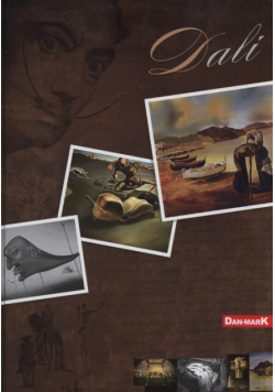 Brulion A4 Salvador Dali w kratkę 96 kartek