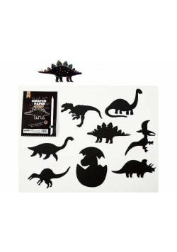 Wydrapywanka dinozaury 8 kart
