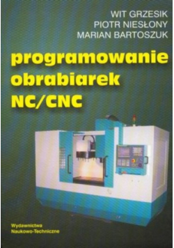 Programowanie obrabiarek NC  CNC