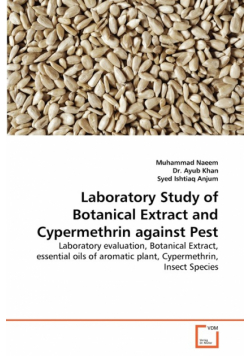 Laboratory Study of Botanical Extract and Cypermethrin against Pest