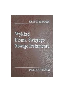Wykład  Pisma Świętego Nowego testamentu