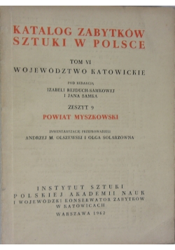 Katalog zabytków sztuki w Polsce, tom VI, zeszyt 9