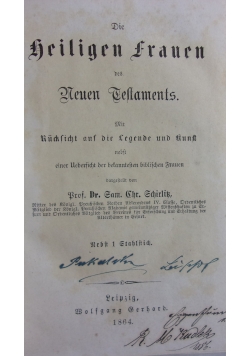 Die heiligen frauen ,1864r.