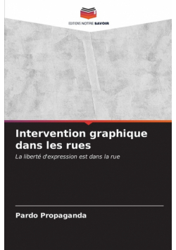 Intervention graphique dans les rues
