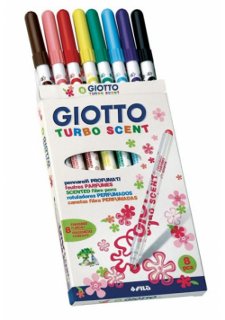 Giotto Flamastry Turbo Scent 8 sztuk