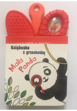 Mała Panda Książeczka z grzechotką i gryzaczkiem
